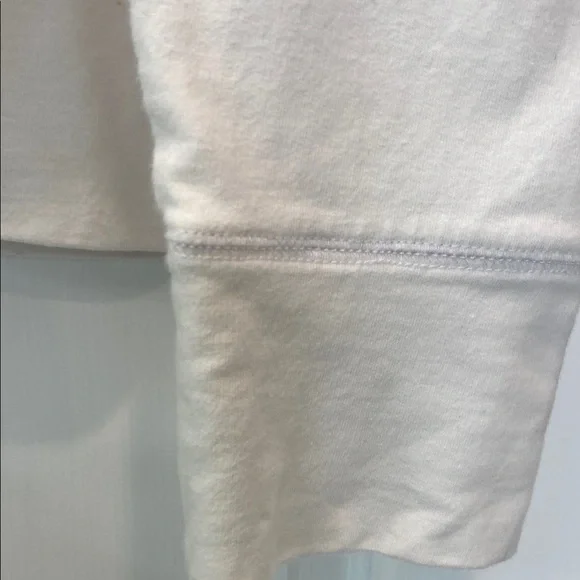 Lilly Pulitzer white Sweatshirt with Gold mermaid Embroidered Motifs - Picture 7 of 7